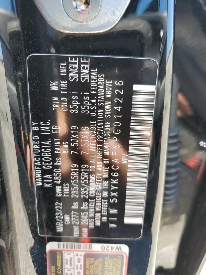 2023 KIA SPORTAGE X LINE VIN:5XYK6CAF6PG014226