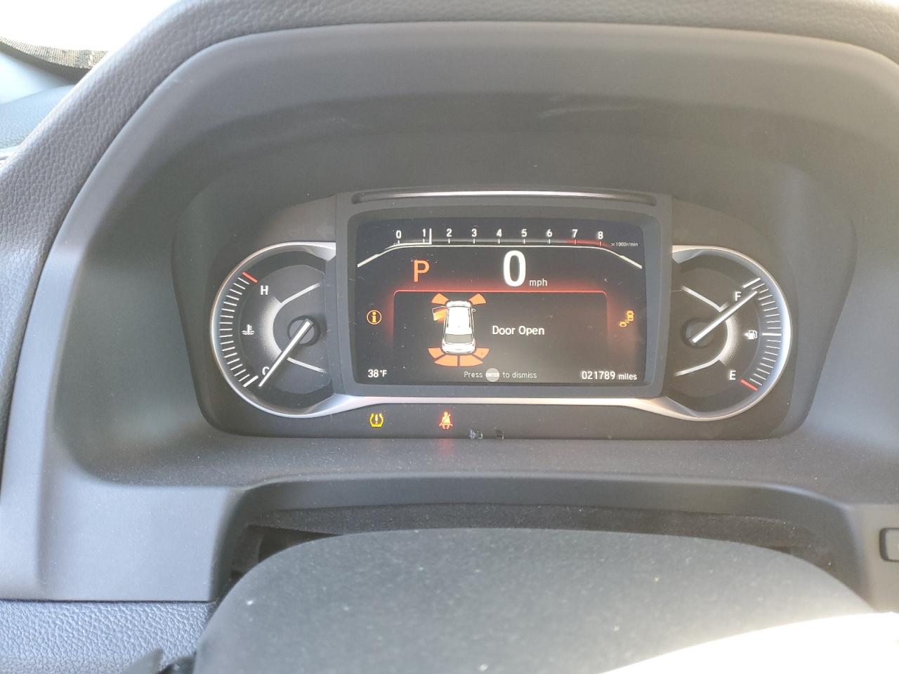 2022 HONDA PASSPORT EXL VIN:5FNYF8H54NB000902