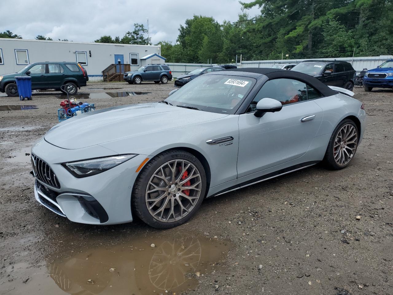 2022 MERCEDES-BENZ SL 55 AMG VIN:W1KVK8AB2NF008903