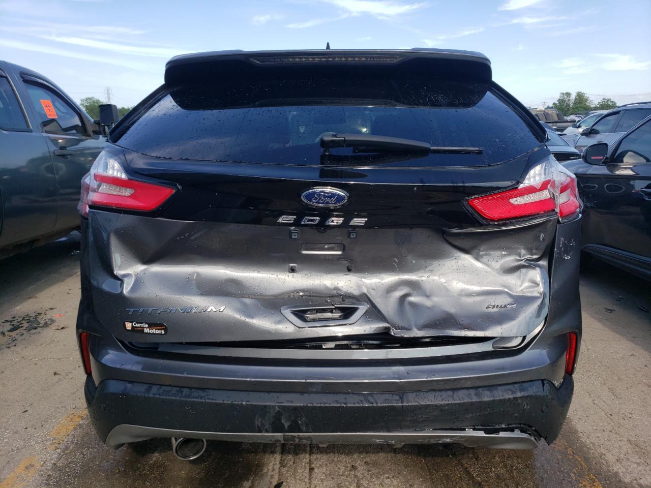 2022 FORD EDGE TITANIUM VIN:2FMPK4K91NBB17728