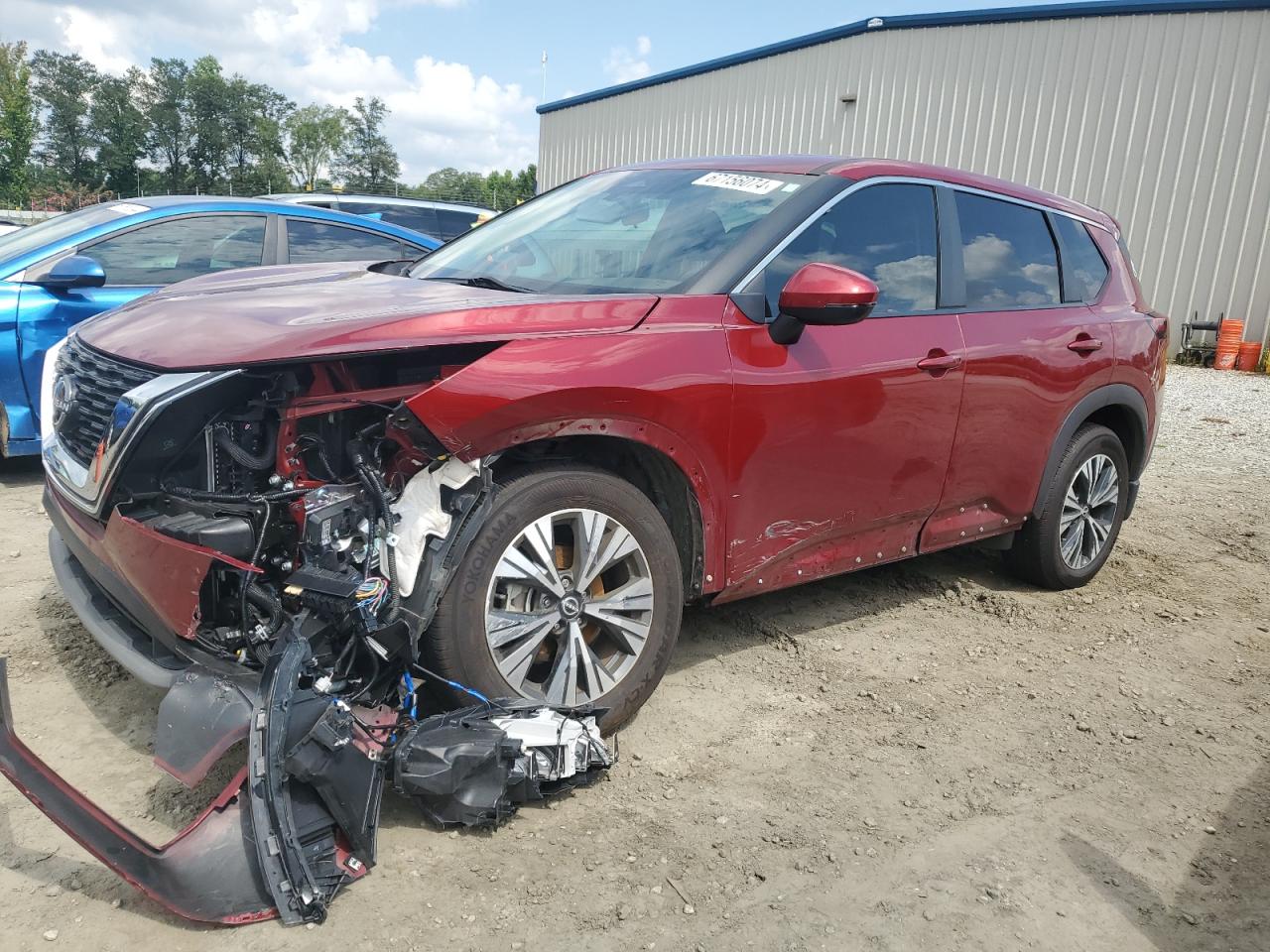 2022 NISSAN ROGUE SV VIN:5N1BT3BA6NC672881