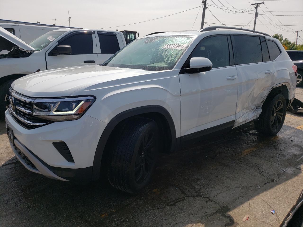 2022 VOLKSWAGEN ATLAS SE VIN:1V2KR2CA0NC510562
