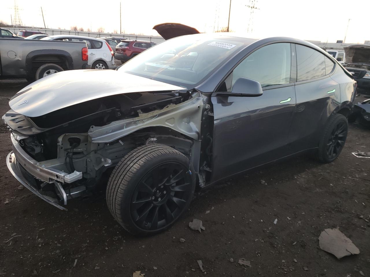 2023 TESLA MODEL Y  VIN:7SAYGDEE4PF896117