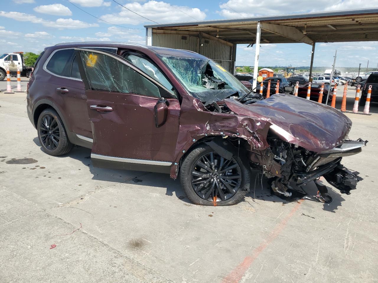 2022 KIA TELLURIDE SX VIN:5XYP54HC7NG276196