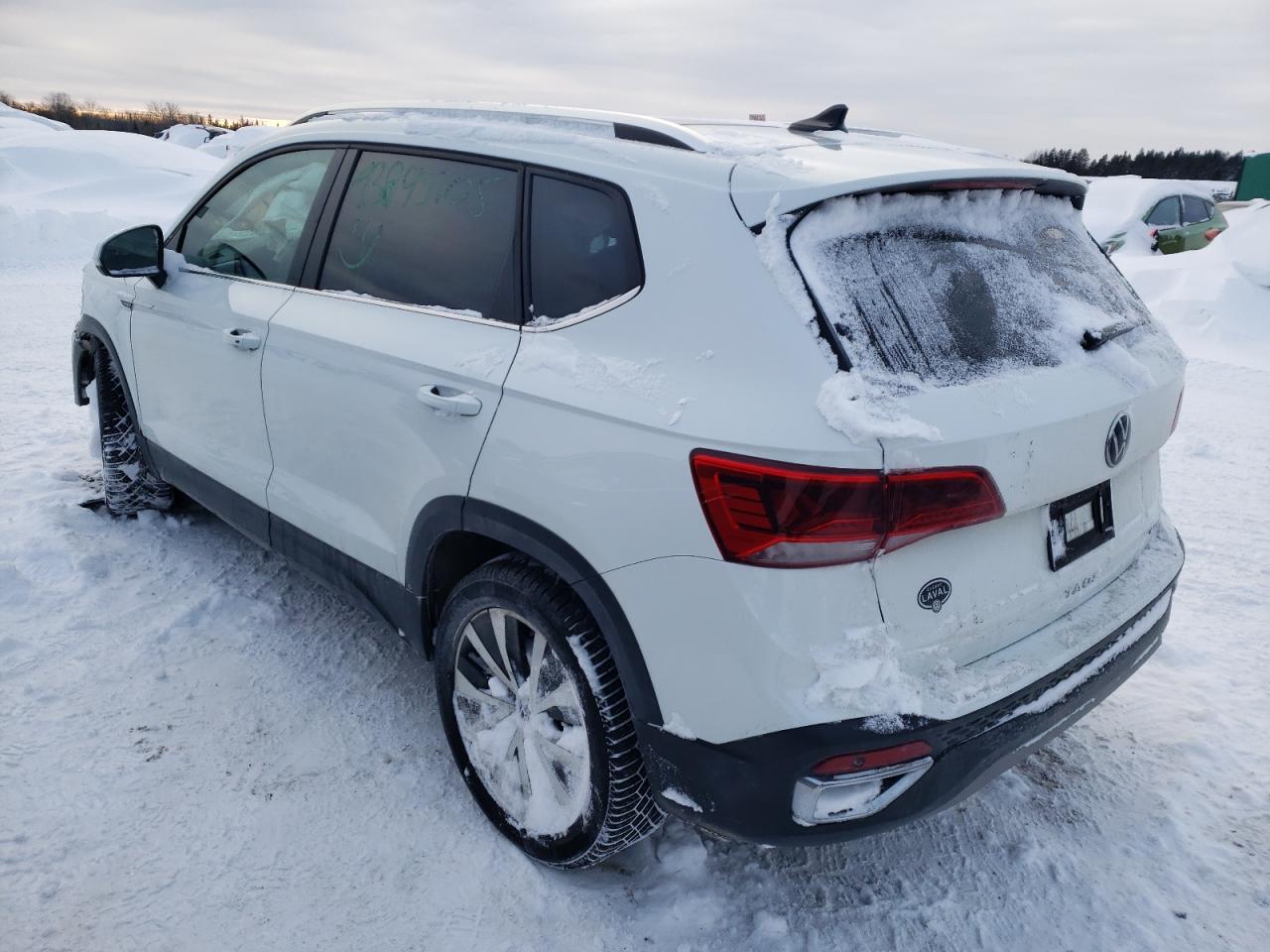 2022 VOLKSWAGEN TAOS HIGHLINE VIN:3VV3X7B23NM060361