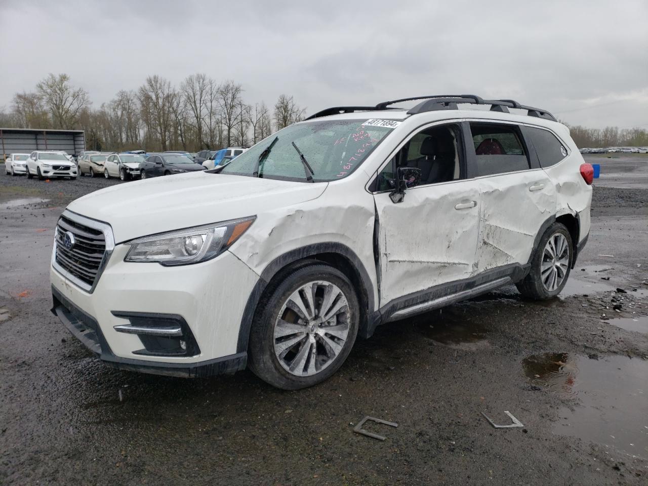 2022 SUBARU ASCENT LIMITED VIN:4S4WMAPD6N3423681