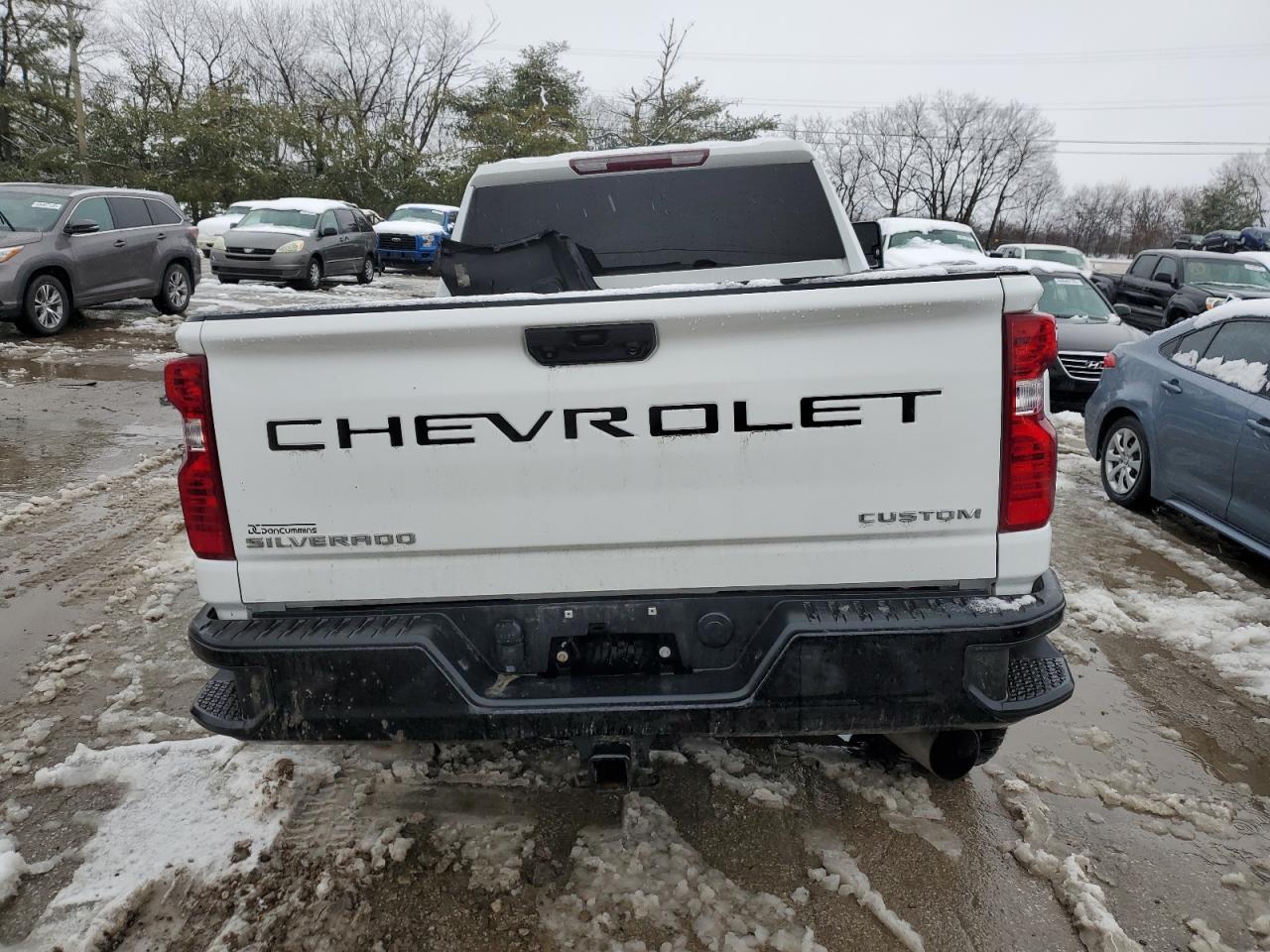 2022 CHEVROLET SILVERADO K2500 CUSTOM VIN:1GC4YMEY1NF104744