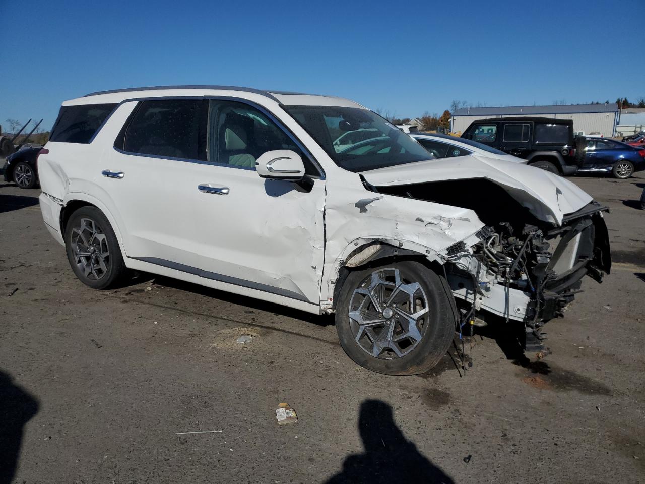 2022 HYUNDAI PALISADE CALLIGRAPHY VIN:KM8R7DHE5NU345160