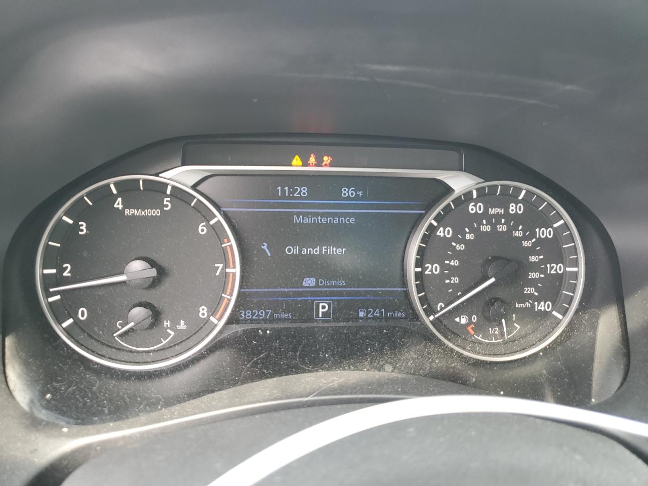 2022 NISSAN ALTIMA SR VIN:1N4BL4CW4NN302513
