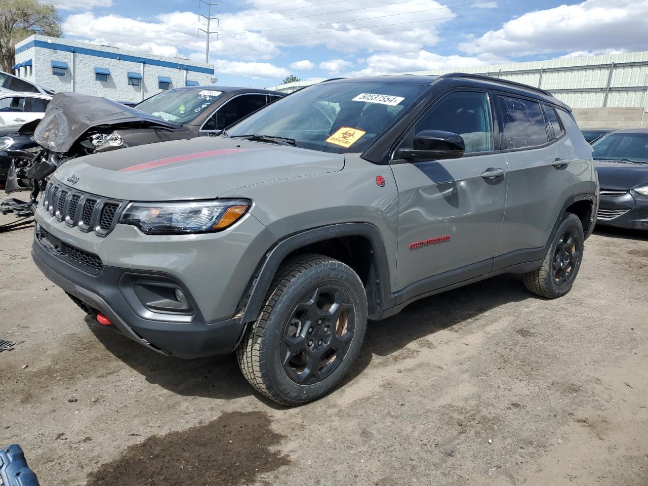 2023 JEEP COMPASS TRAILHAWK VIN:3C4NJDDN6PT574177