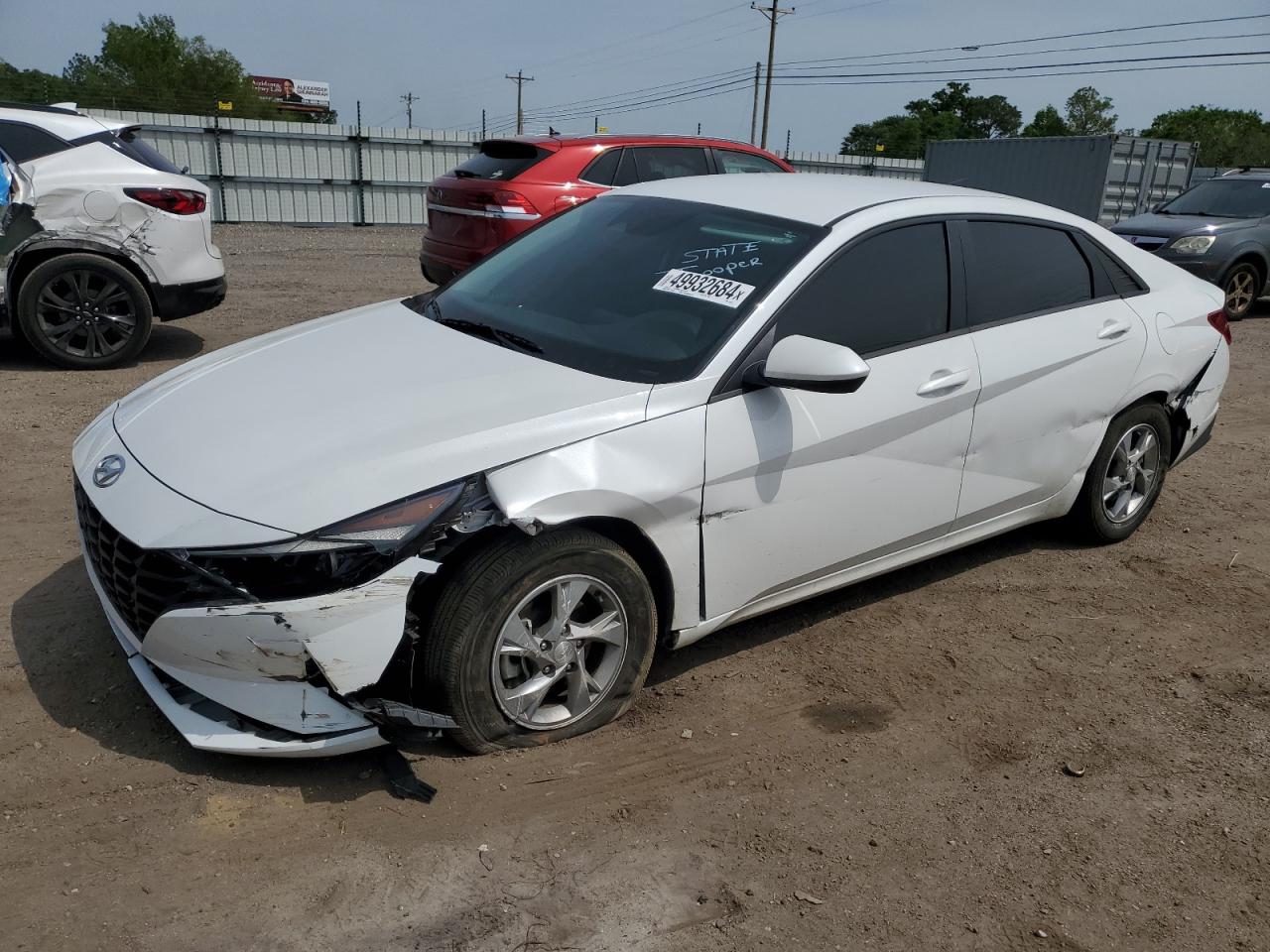 2022 HYUNDAI ELANTRA SE VIN:5NPLL4AG3NH073171