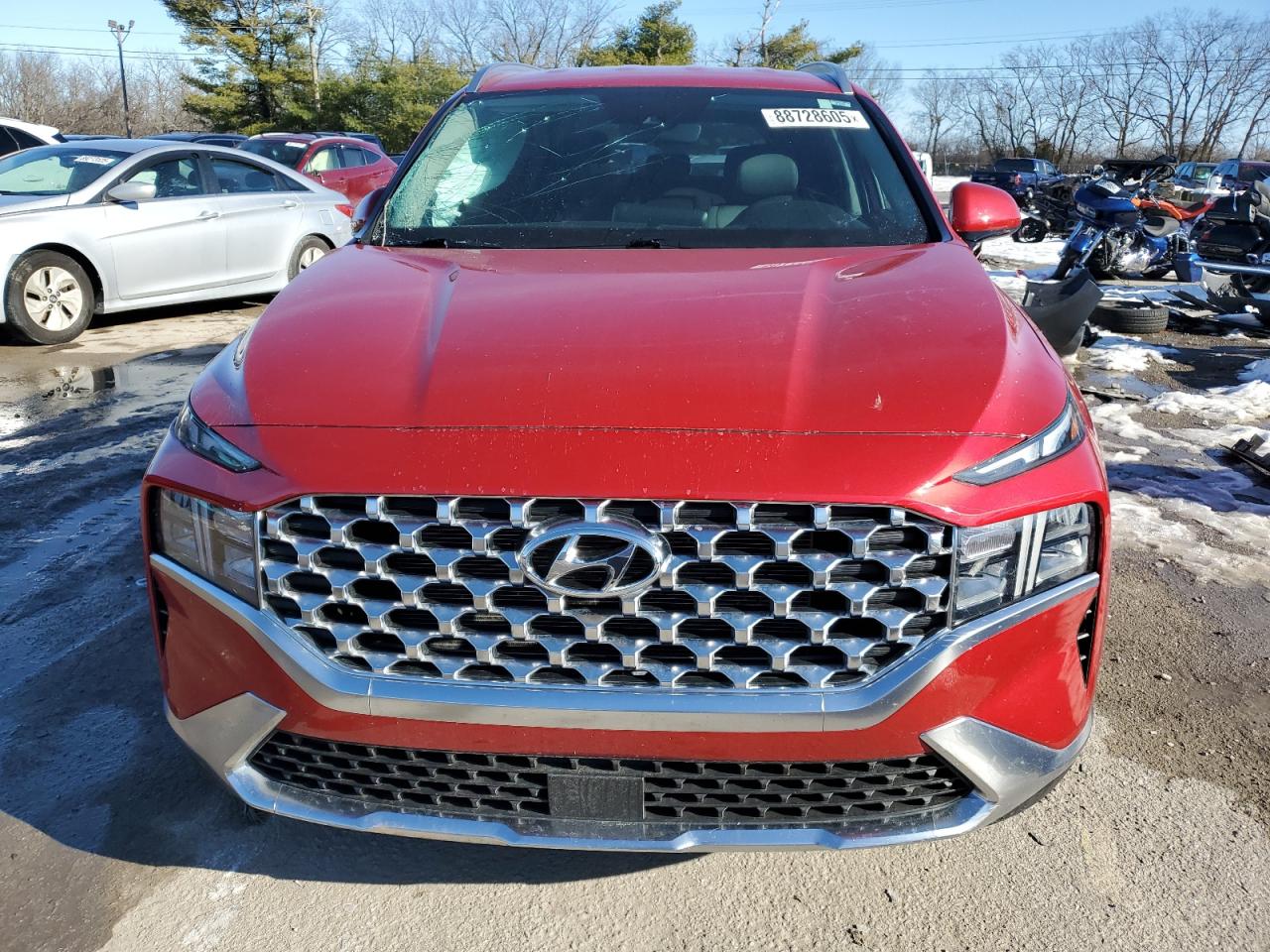 2022 HYUNDAI SANTA FE SEL VIN:5NMS2DAJ1NH464469