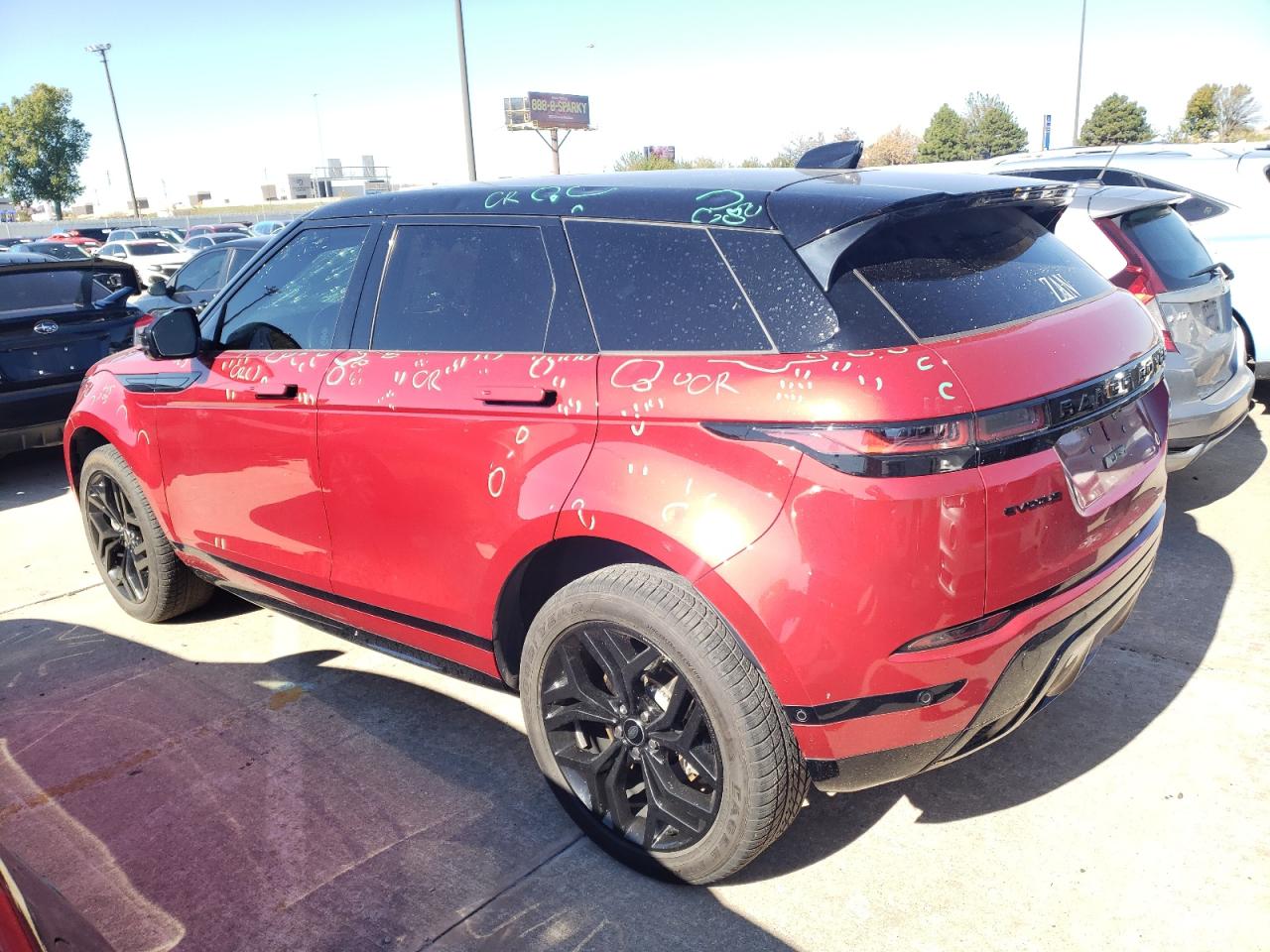 2022 LAND ROVER RANGE ROVER EVOQUE R-DYNAMIC SE VIN:SALZL2FX7NH164846