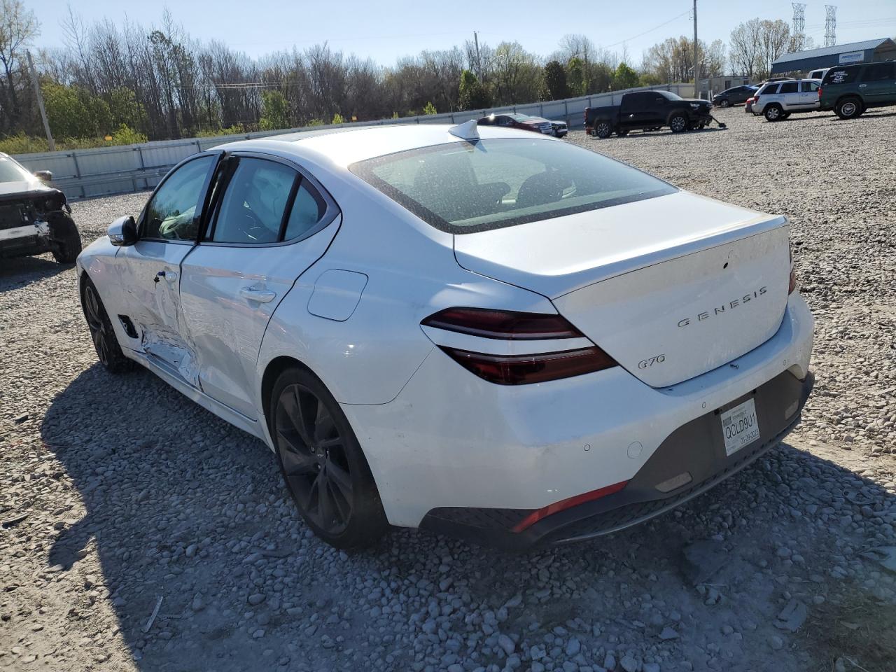 2023 GENESIS G70 BASE VIN:KMTG34TA2PU111879