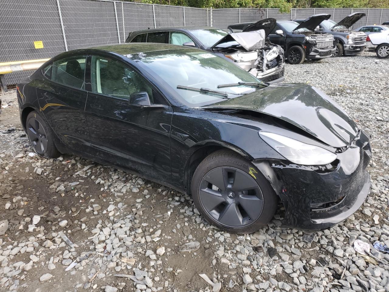 2022 TESLA MODEL 3  VIN:5YJ3E1EB8NF333537