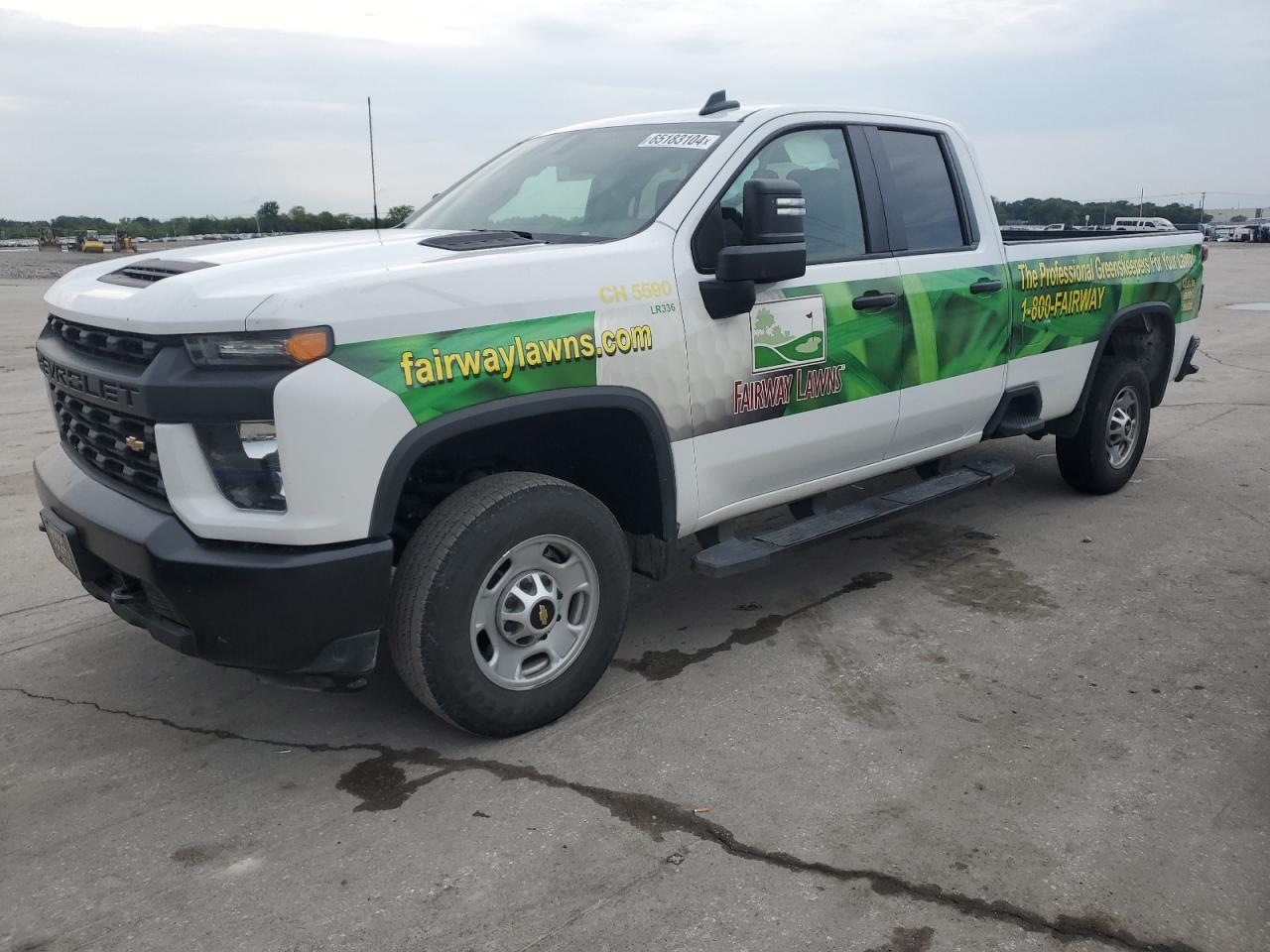 2022 CHEVROLET SILVERADO C2500 HEAVY DUTY VIN:1GC5WLE71NF157245