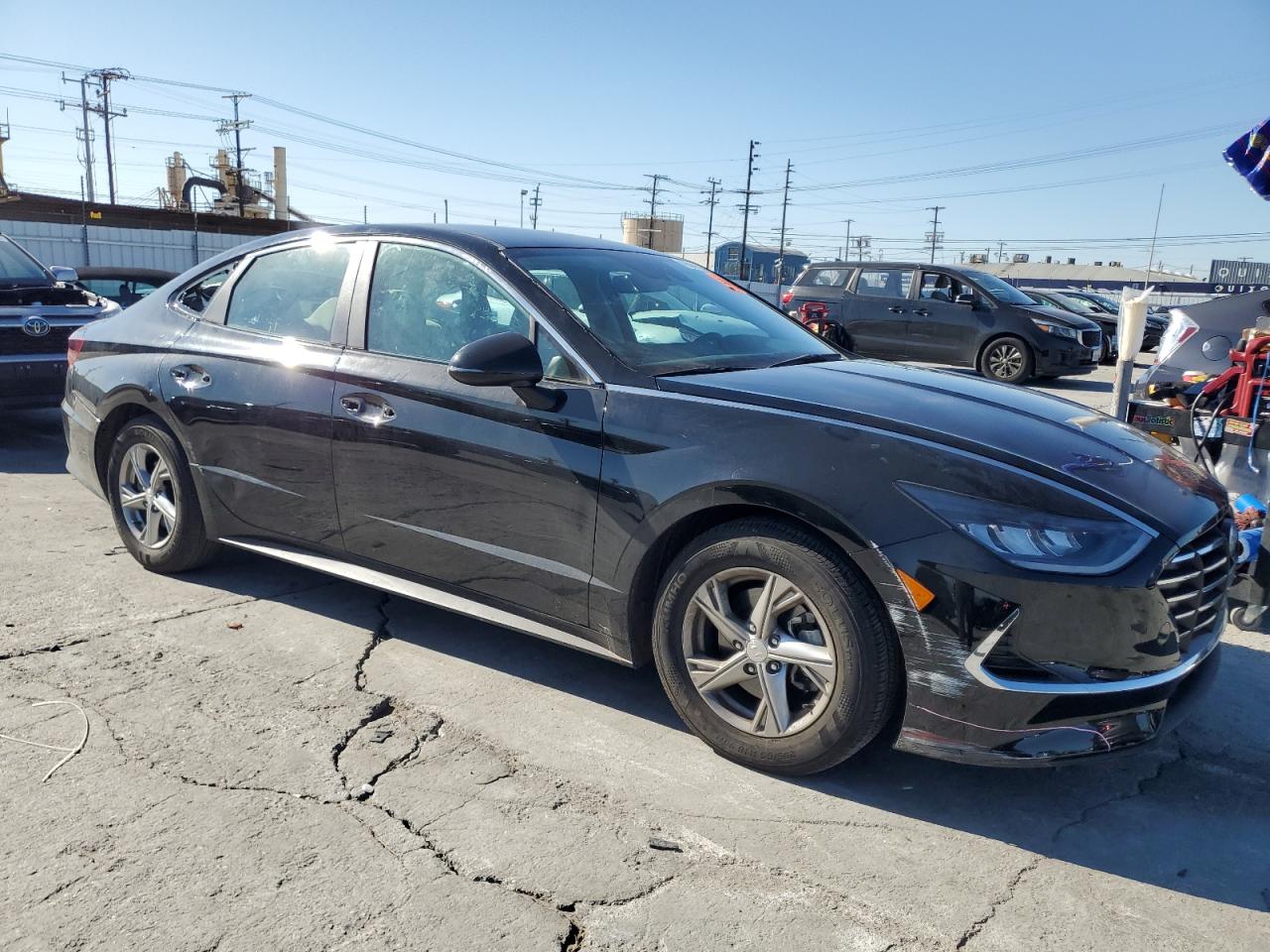 2022 HYUNDAI SONATA SE VIN:KMHL24JAXNA213461