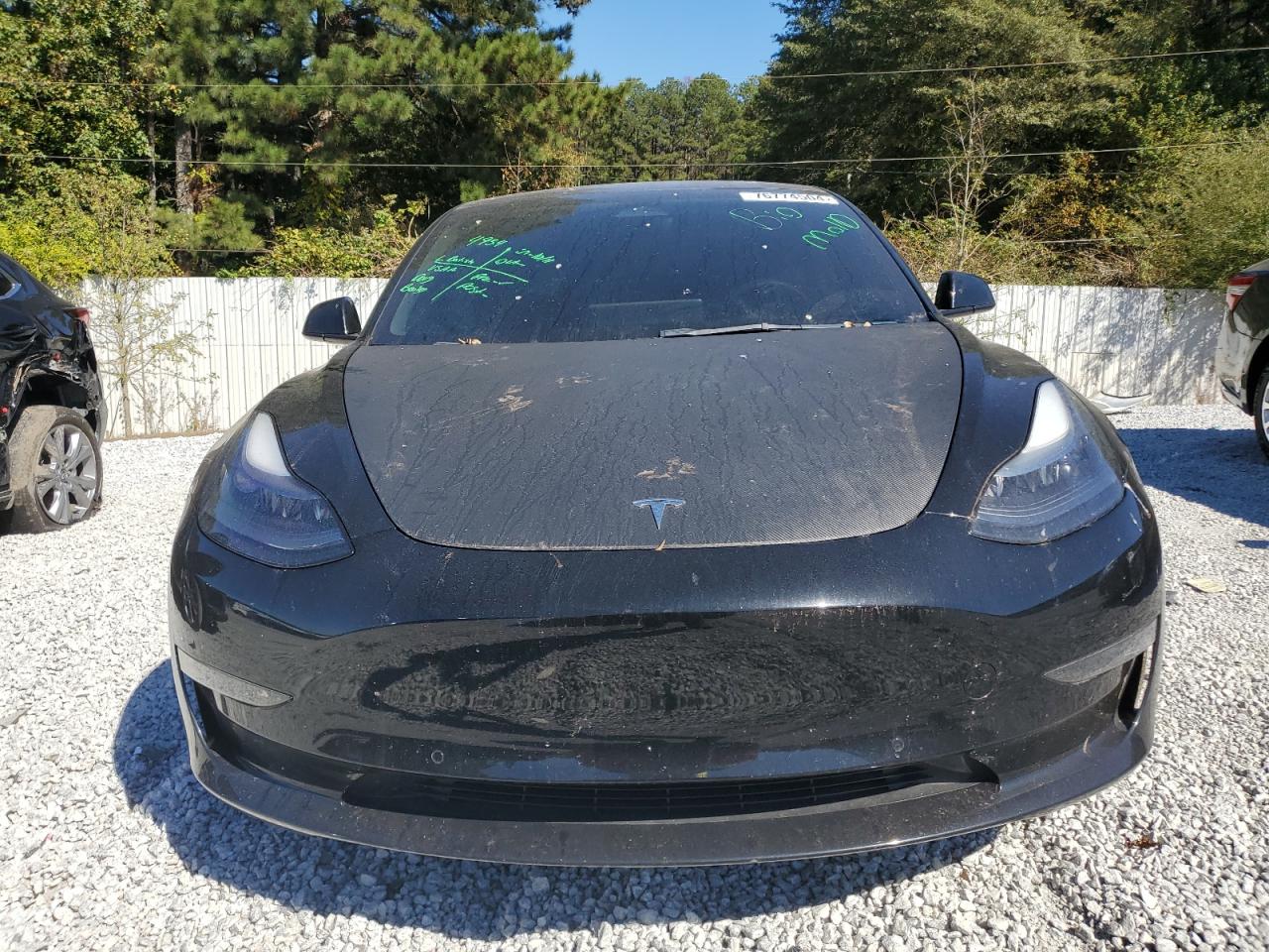 2022 TESLA MODEL 3  VIN:5YJ3E1EAXNF305536