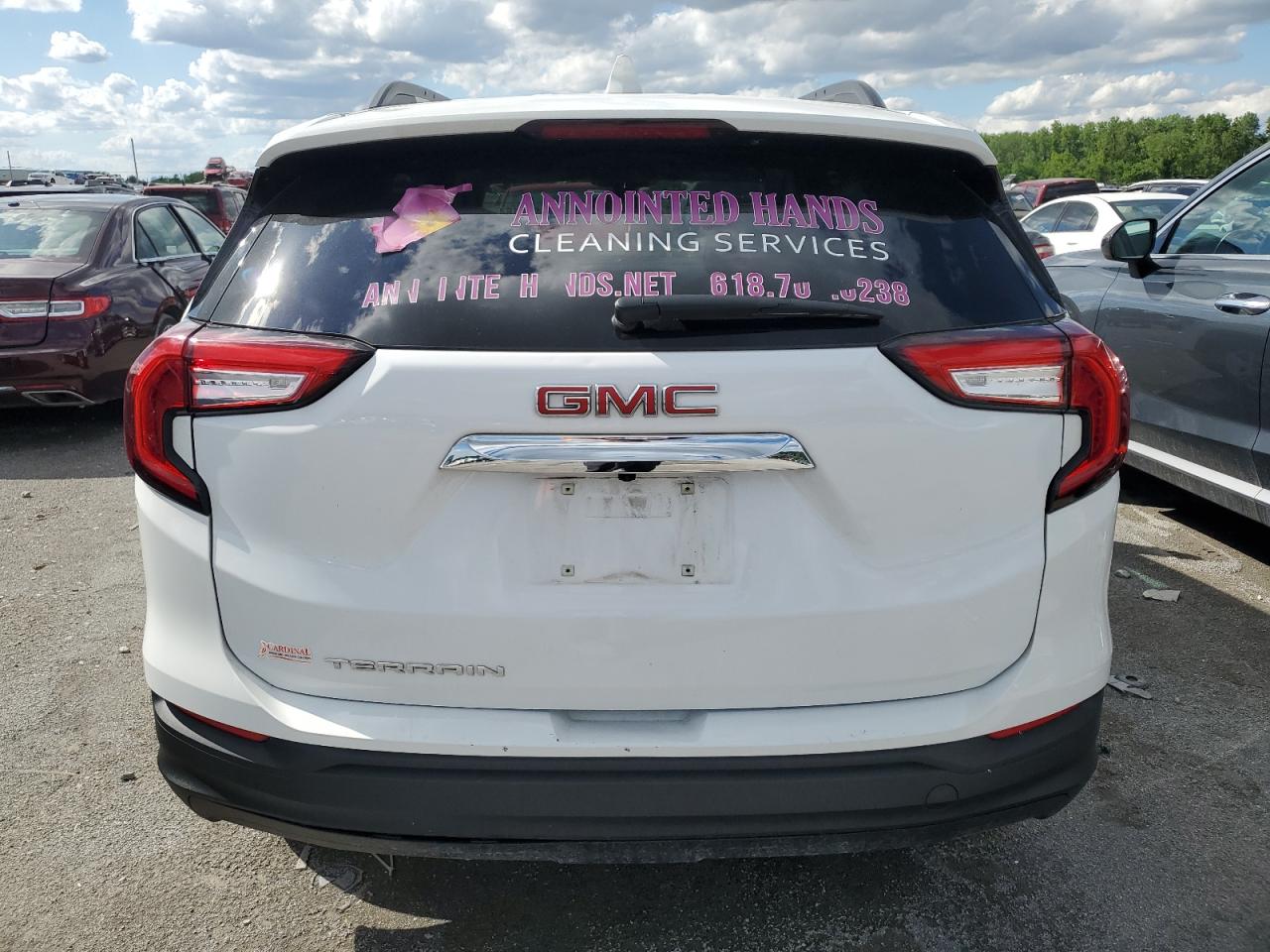 2022 GMC TERRAIN SLE VIN:3GKALMEV1NL282235