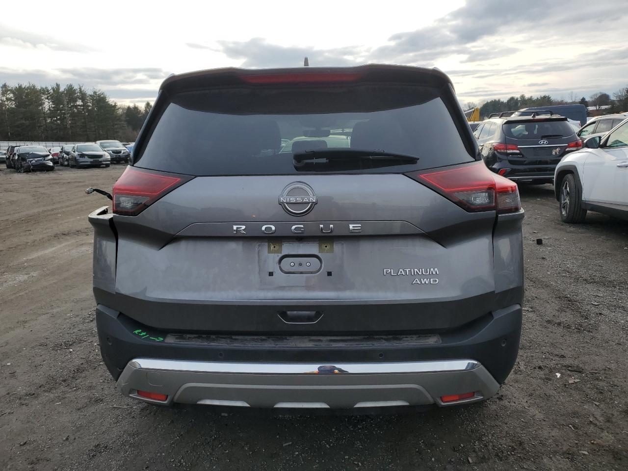2022 NISSAN ROGUE PLATINUM VIN:JN8BT3DD4NW277466