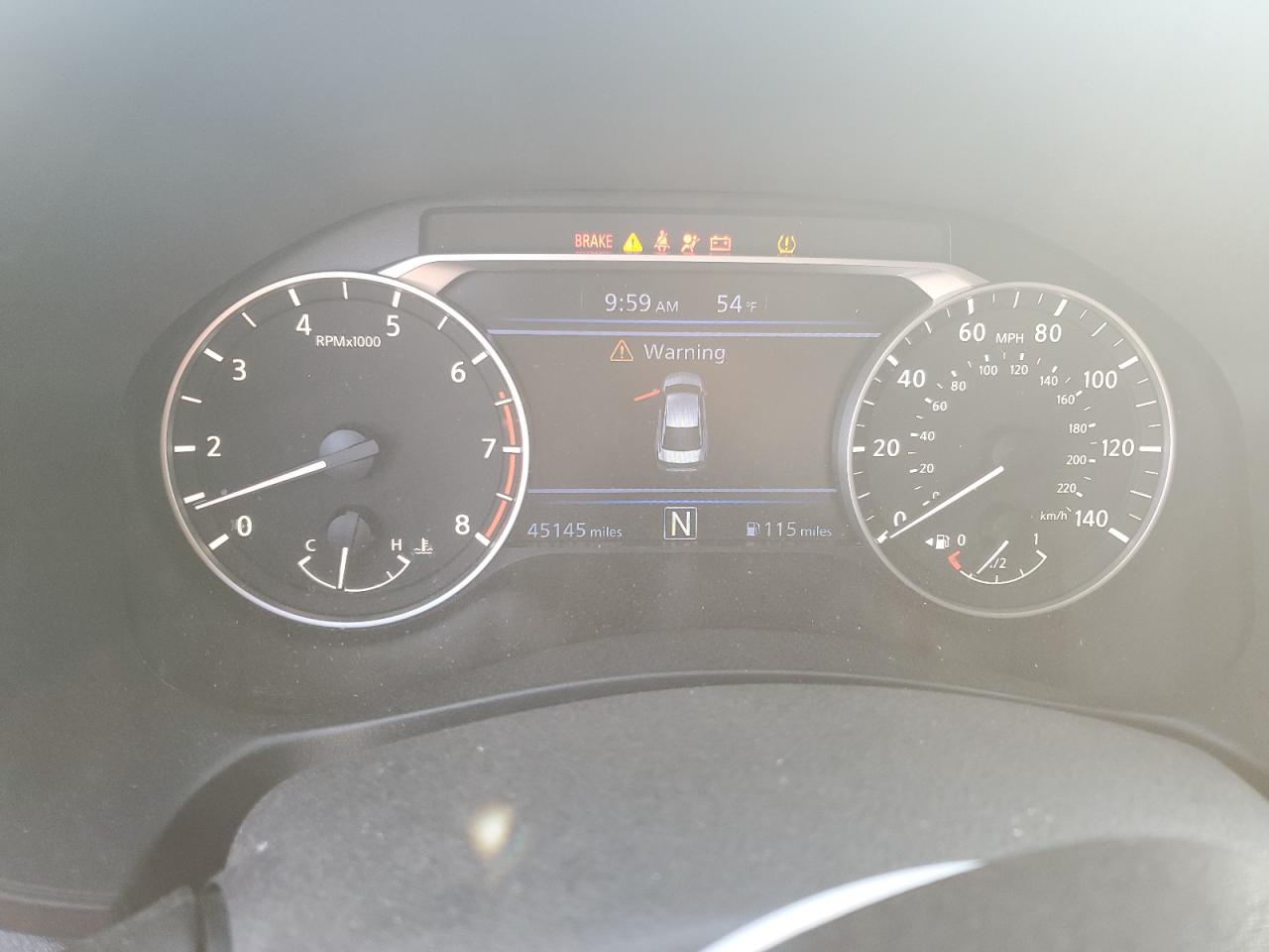 2022 NISSAN ALTIMA SV VIN:1N4BL4DV6NN316791