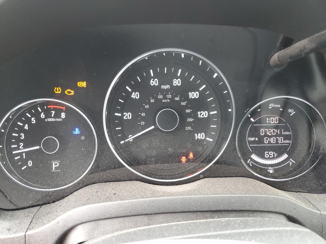 2022 HONDA HR-V LX VIN:3CZRU5H31NM724947