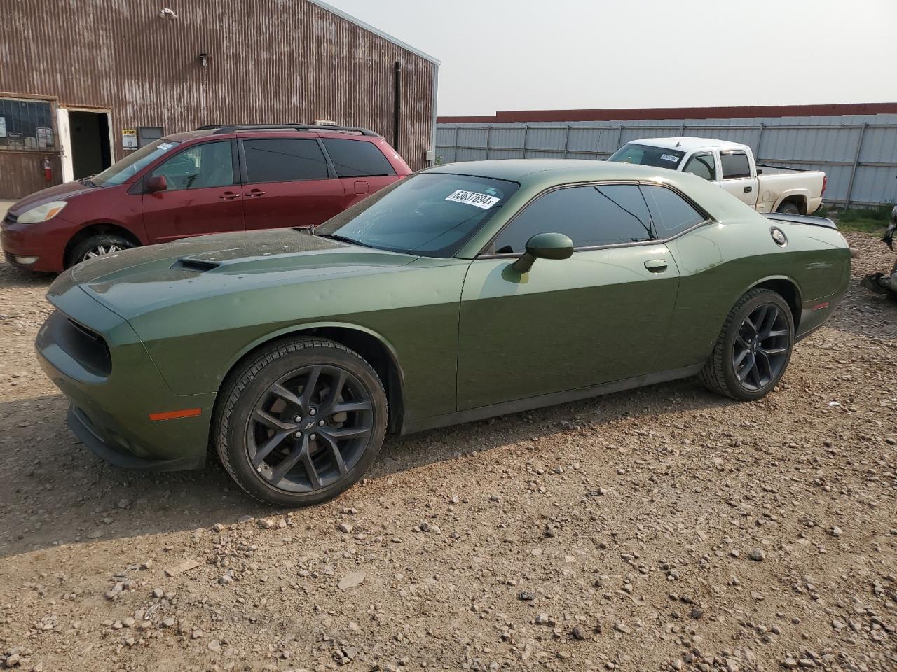 2022 DODGE CHALLENGER SXT VIN:2C3CDZAG1NH257418