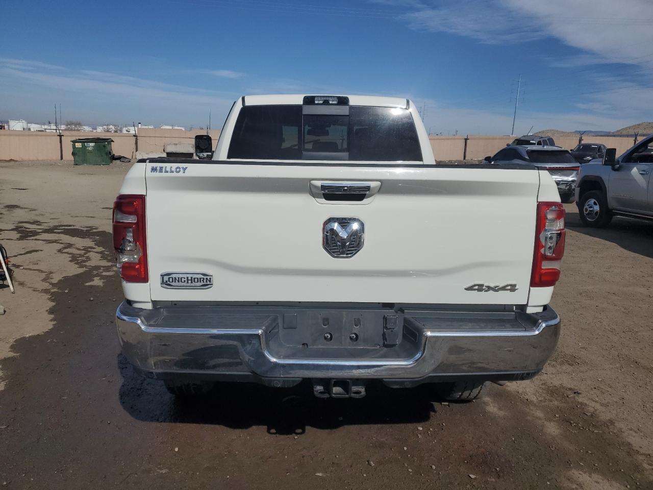2022 RAM 2500 LONGHORN VIN:3C6UR5GJ8NG245609