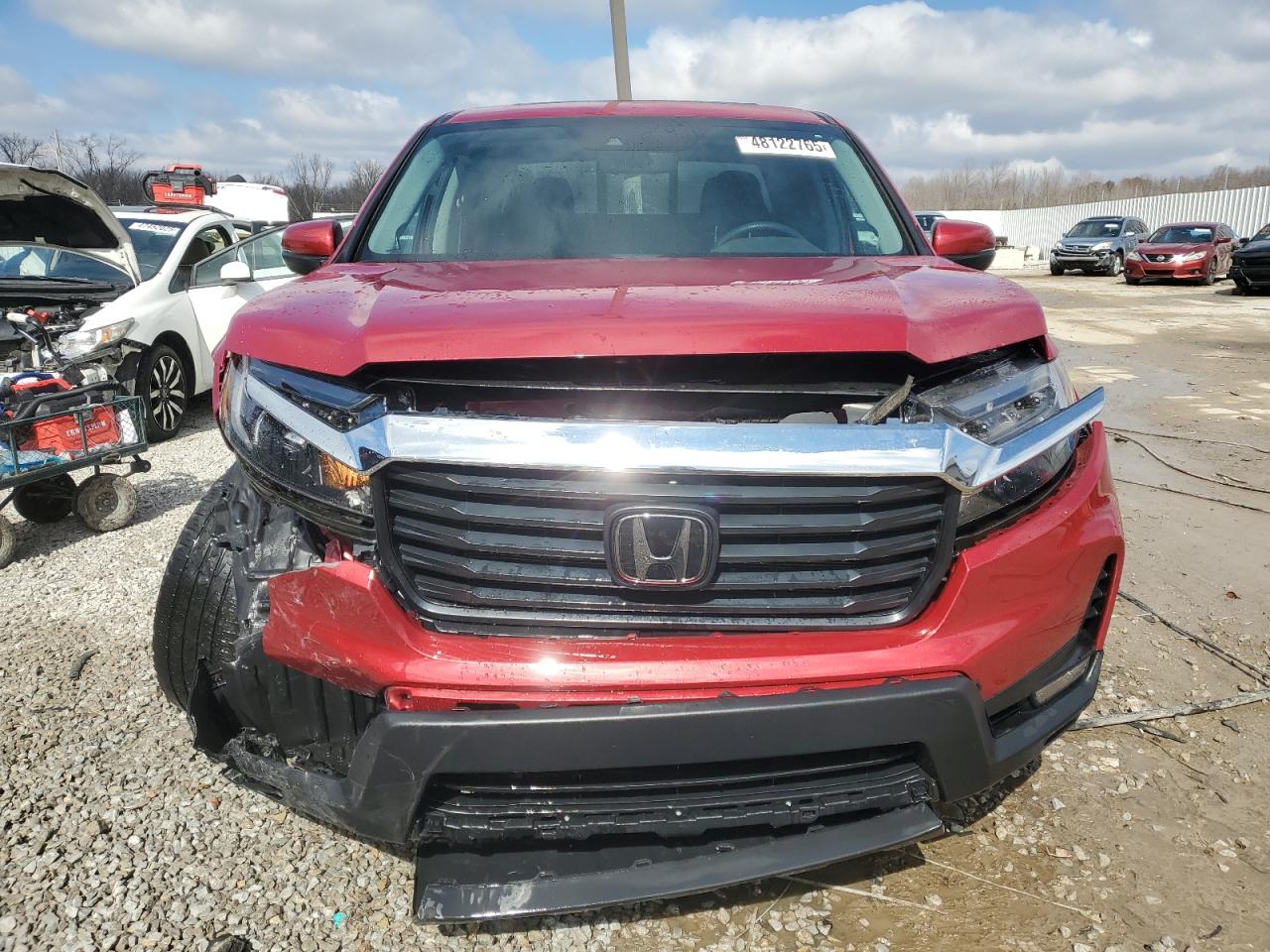2023 HONDA RIDGELINE RTL VIN:5FPYK3F51PB019841