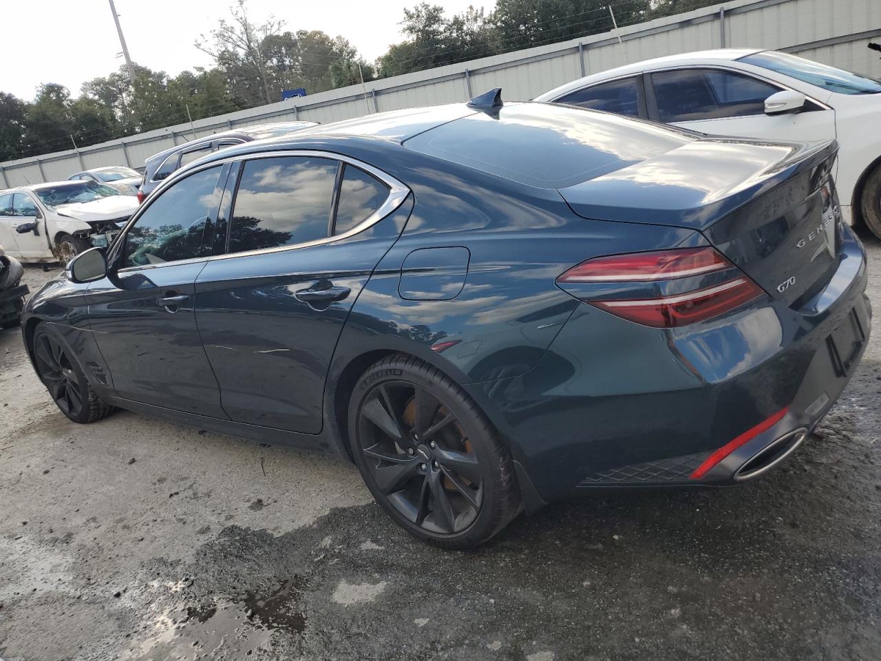 2022 GENESIS G70 BASE VIN:KMTG54TE9NU084593