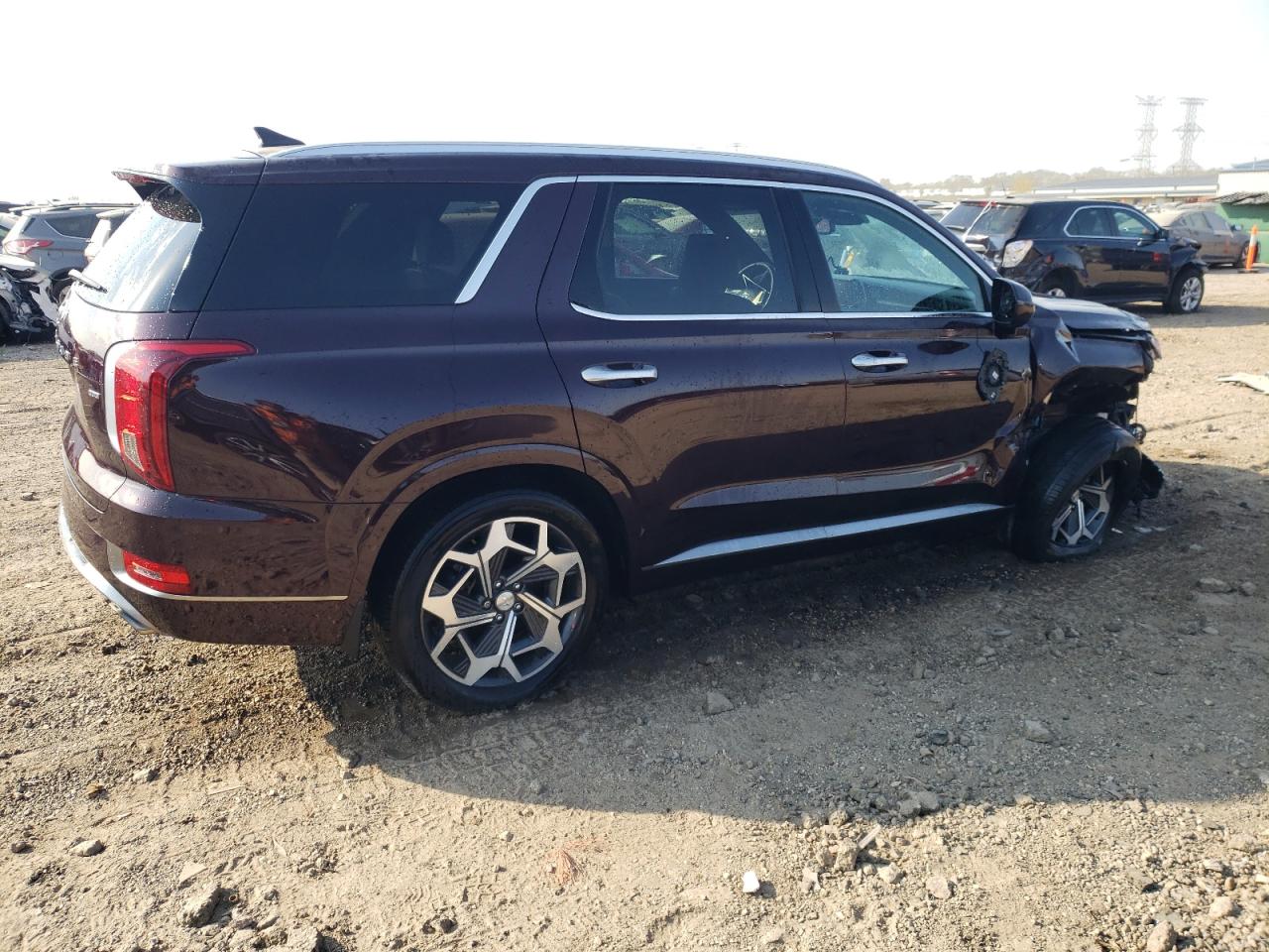 2022 HYUNDAI PALISADE CALLIGRAPHY VIN:KM8R7DHEXNU478593