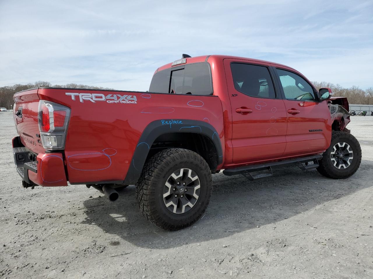 2023 TOYOTA TACOMA DOUBLE CAB VIN:3TYCZ5AN0PT166508