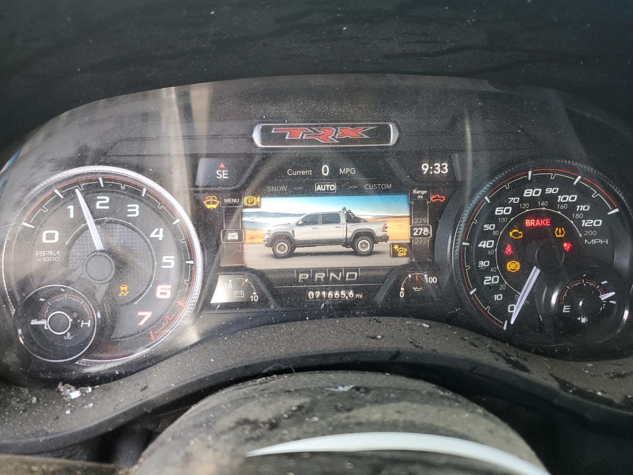 2022 RAM 1500 TRX VIN:1C6SRFU94NN184631