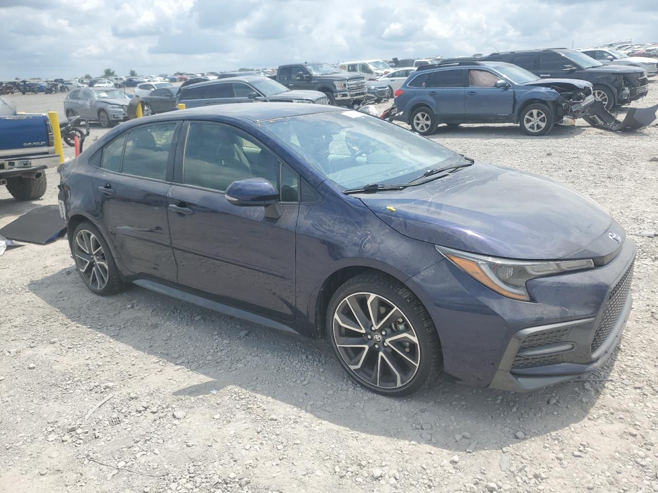 2022 TOYOTA COROLLA SE VIN:JTDS4MCE1NJ086187