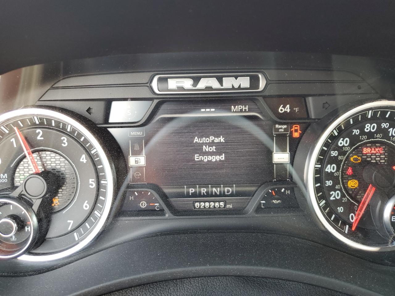 2022 RAM 2500 TRADESMAN VIN:3C6UR5HJ8NG249321