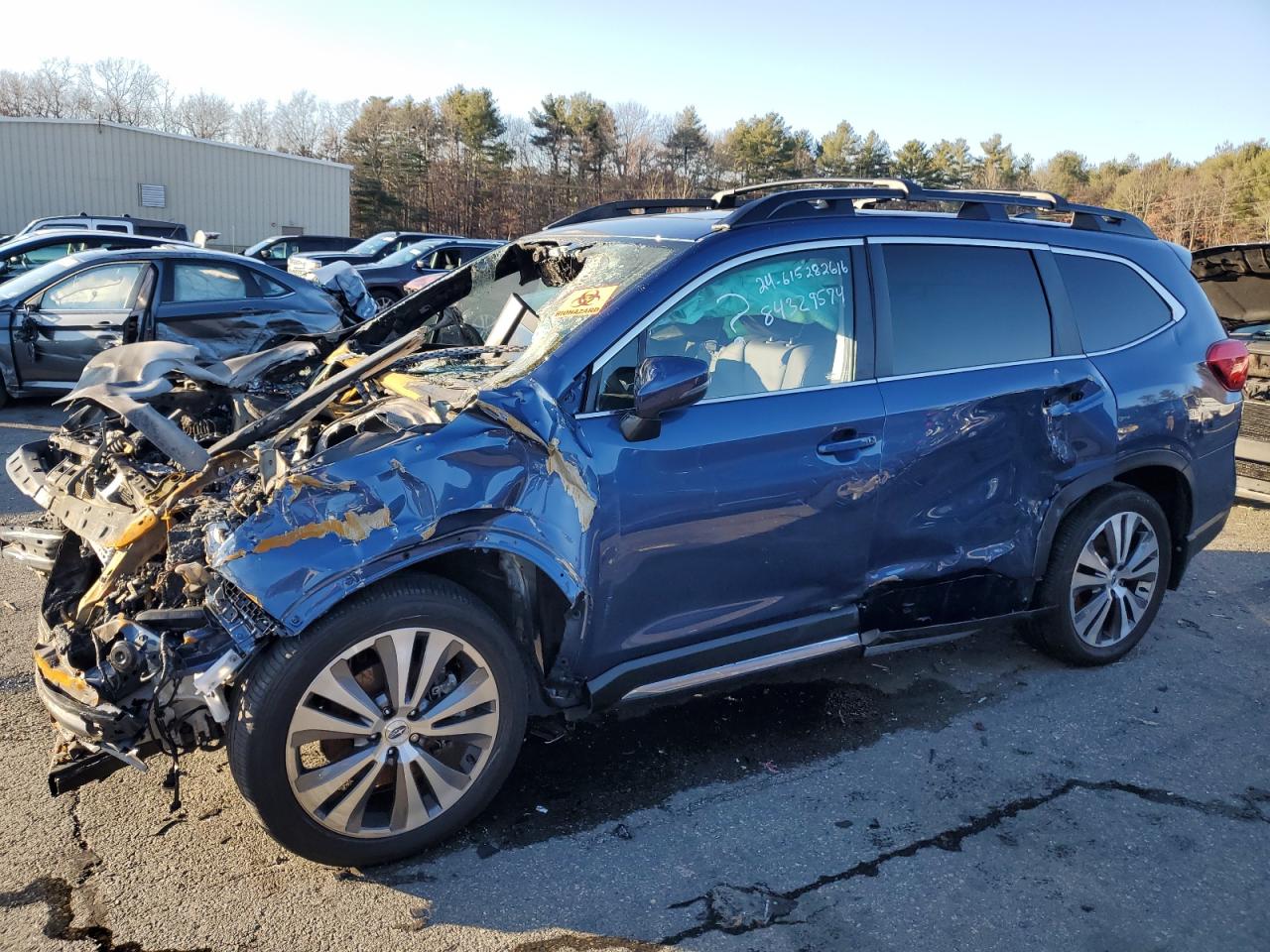 2022 SUBARU ASCENT LIMITED VIN:4S4WMAPD6N3448502