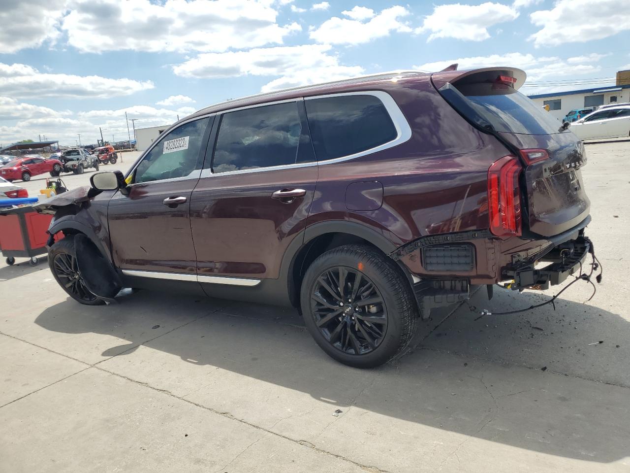 2022 KIA TELLURIDE SX VIN:5XYP54HC7NG276196