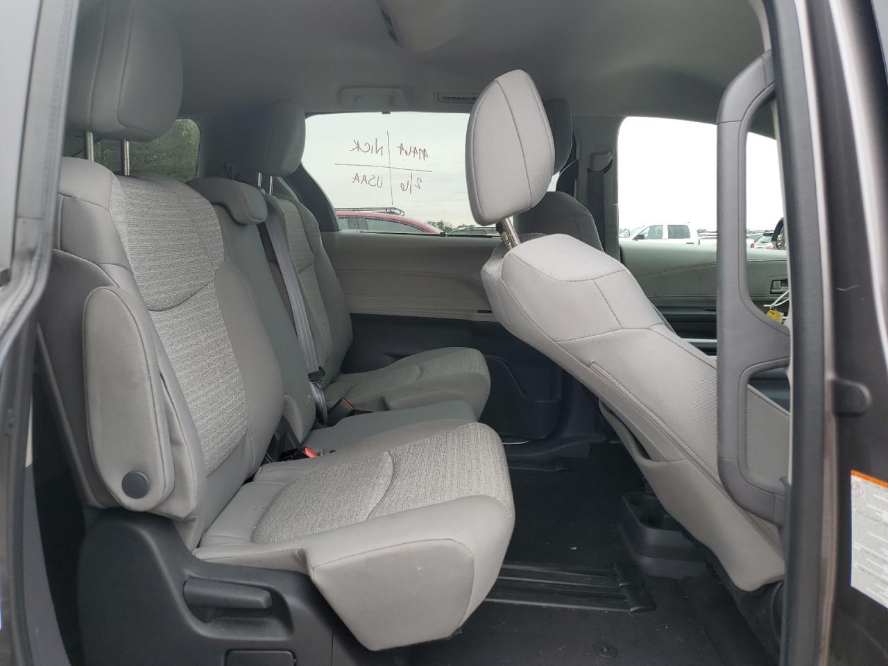 2022 TOYOTA SIENNA LE VIN:5TDKRKEC7NS092001