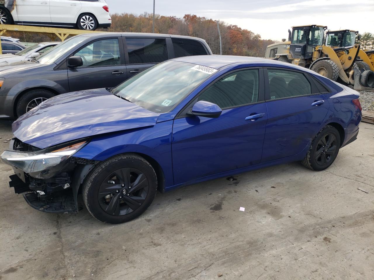 2022 HYUNDAI ELANTRA SEL VIN:5NPLM4AG8NH070974