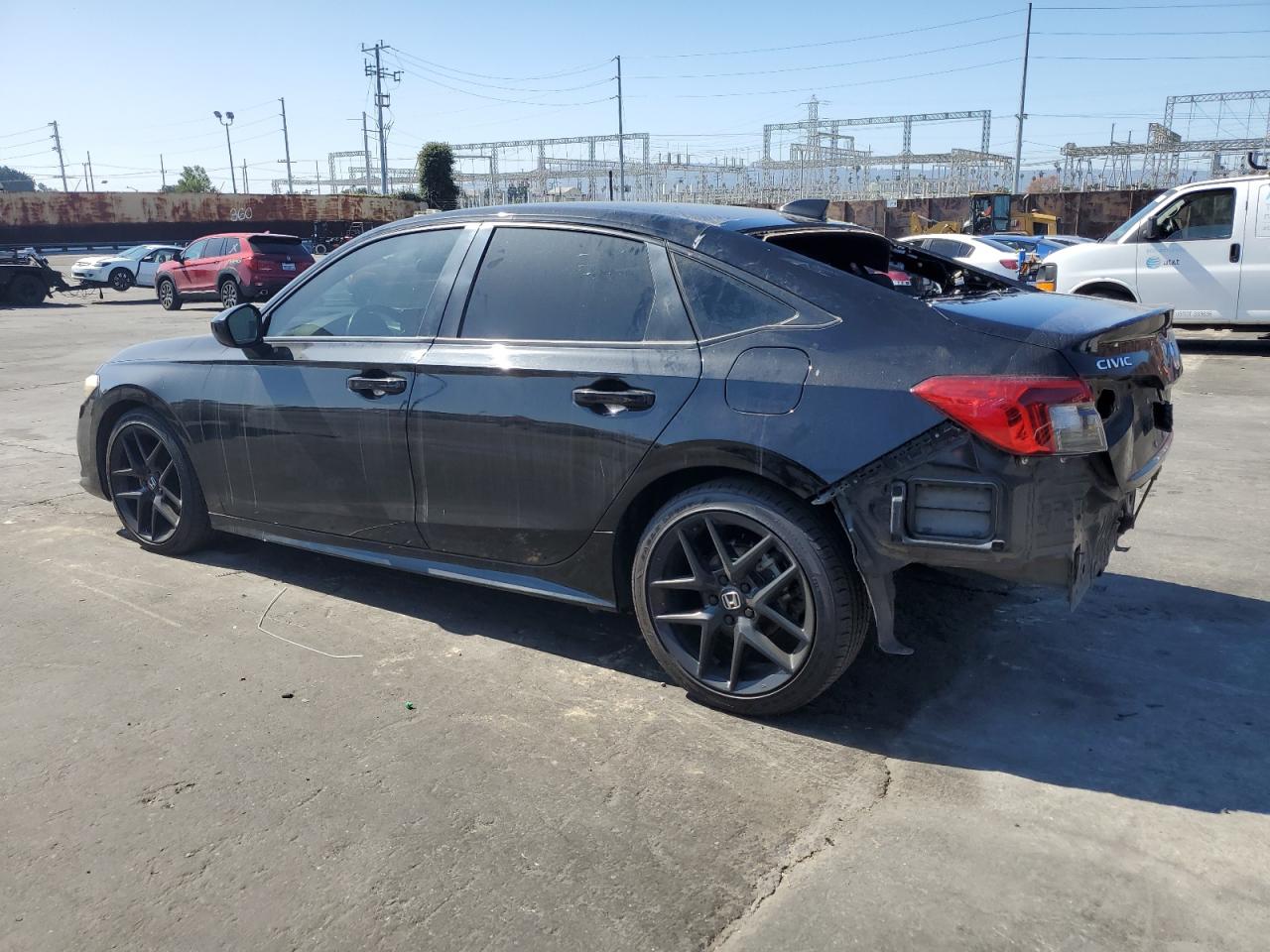 2022 HONDA CIVIC SPORT VIN:2HGFE2F55NH562085