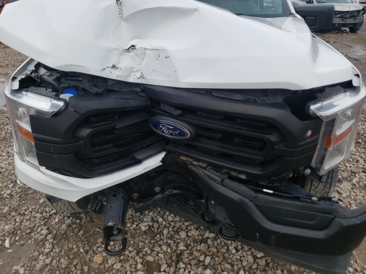 2022 FORD F150 SUPER CAB VIN:1FTFX1E54NKE29525