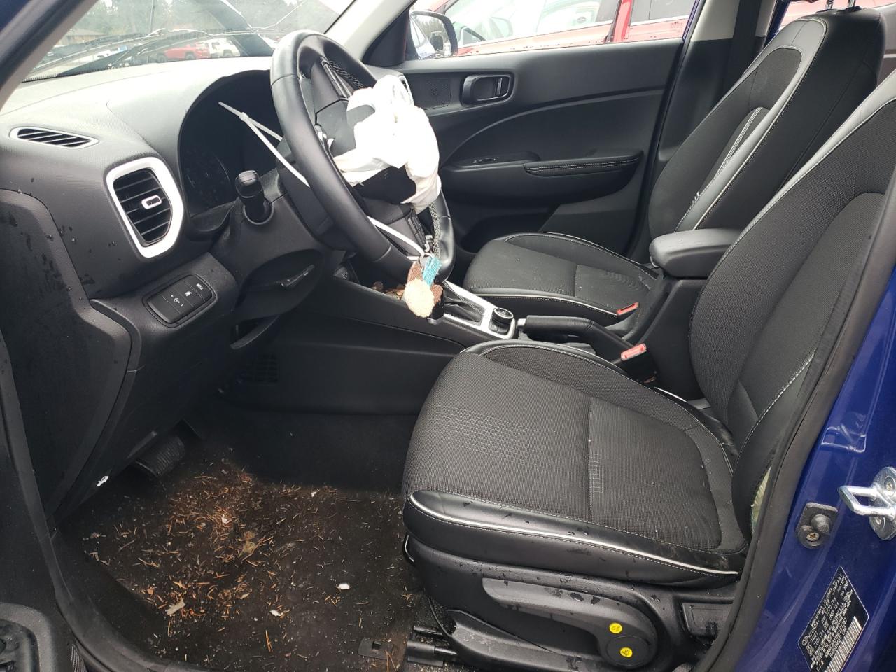 2022 HYUNDAI VENUE SEL VIN:KMHRC8A3XNU161361