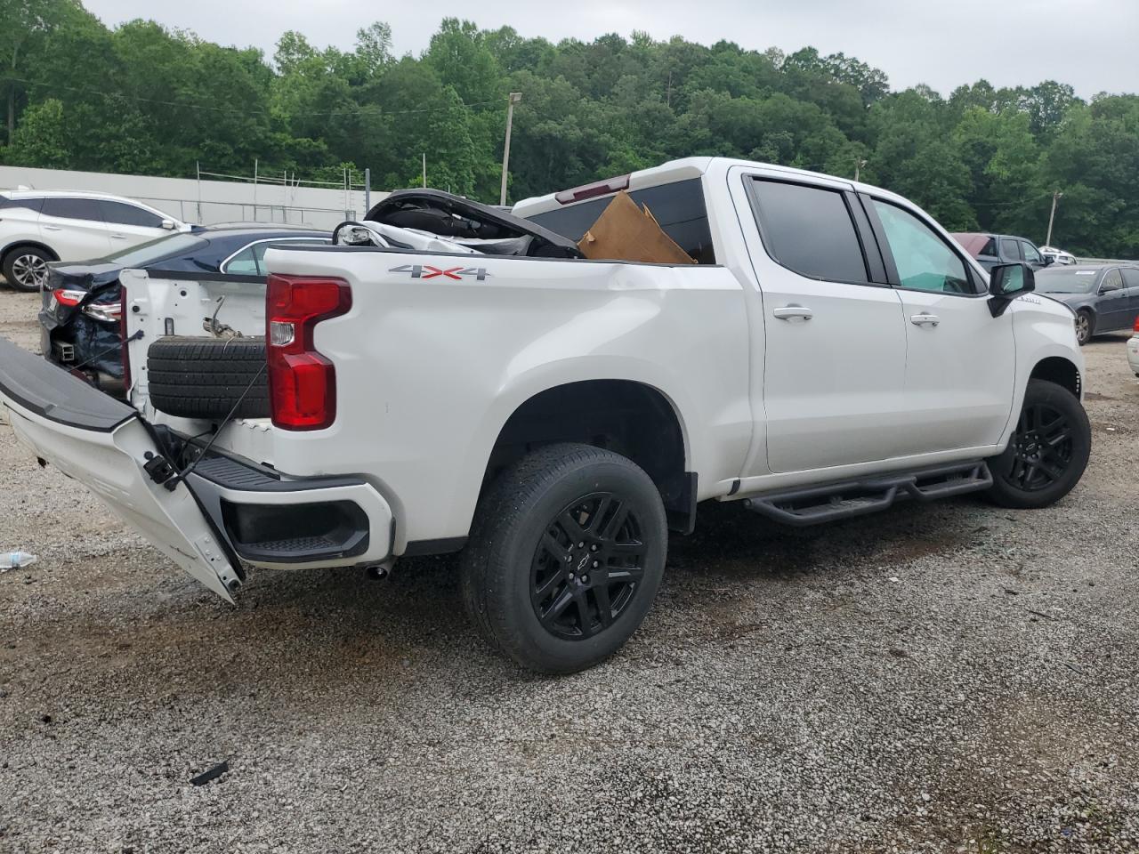 2022 CHEVROLET SILVERADO K1500 RST VIN:2GCUDEED3N1517724