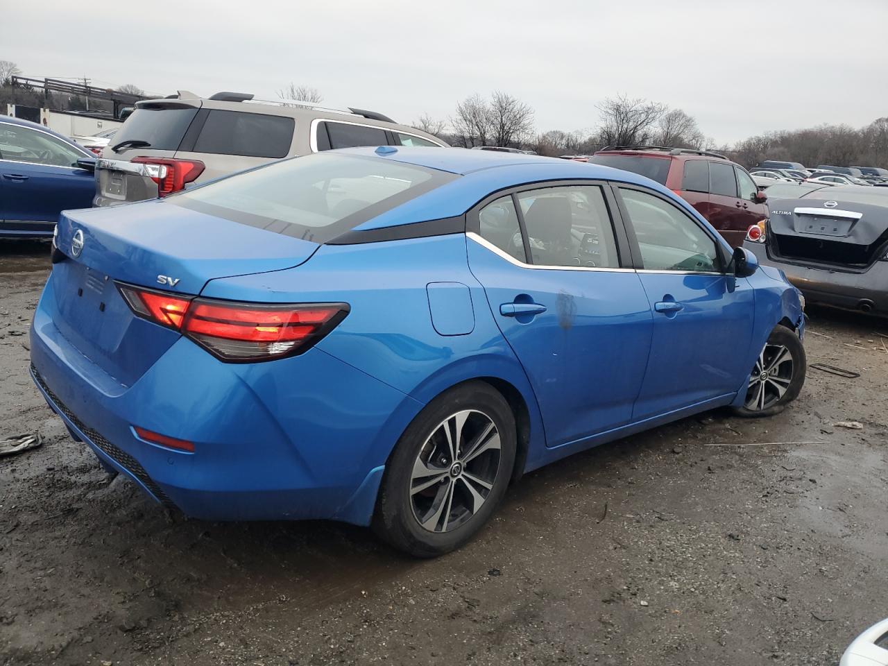 2022 NISSAN SENTRA SV VIN:3N1AB8CV9NY274155