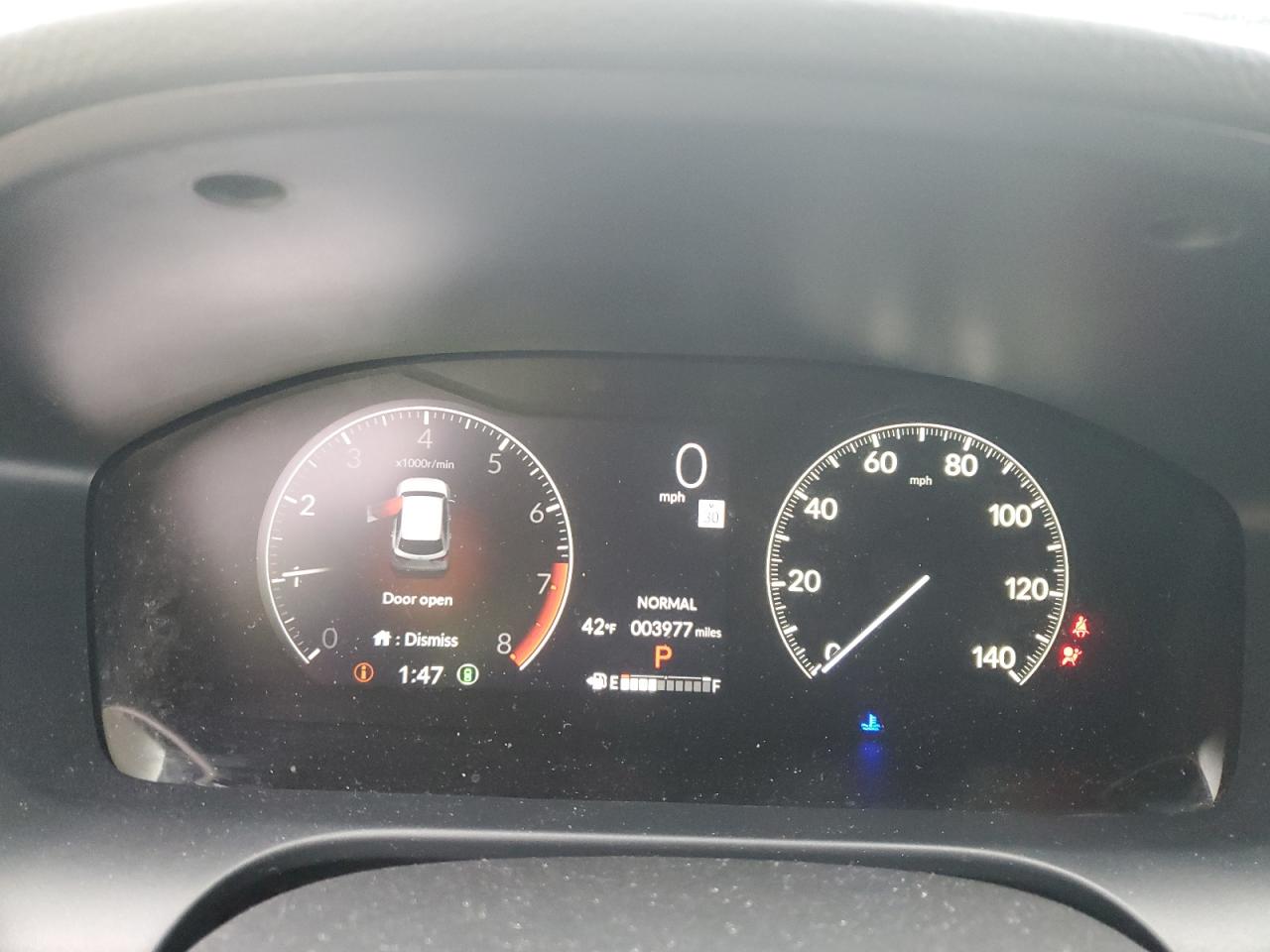 2024 HONDA HR-V SPORT VIN:3CZRZ2H56RM766957