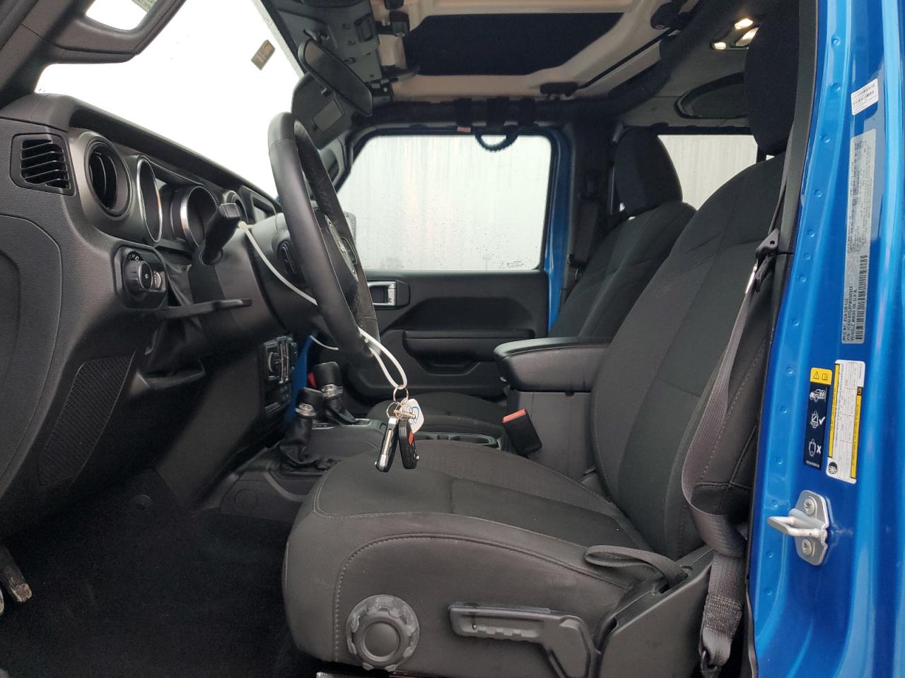 2023 JEEP WRANGLER SPORT VIN:1C4HJXDGXPW692324
