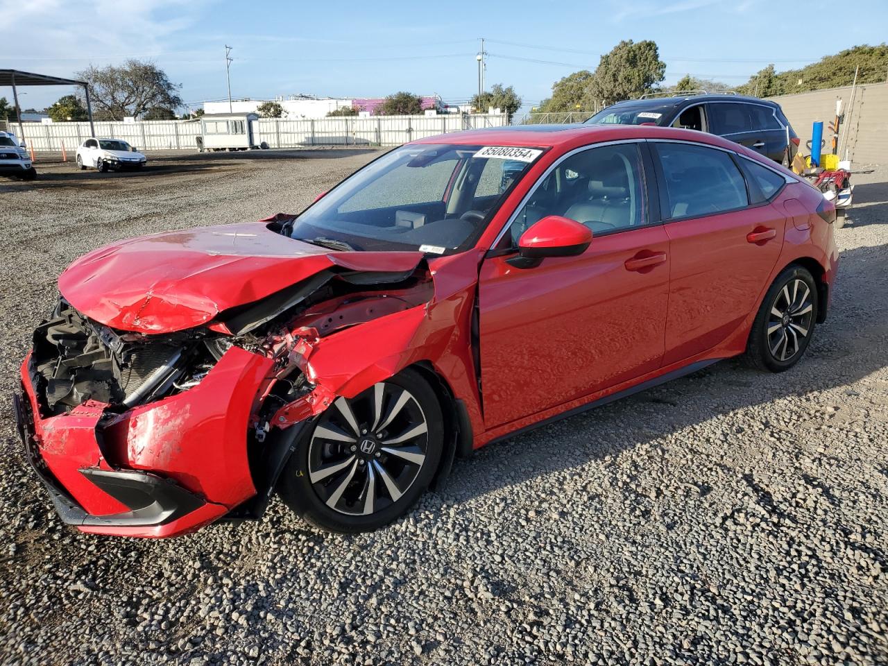 2022 HONDA CIVIC EXL VIN:19XFL1H7XNE022644