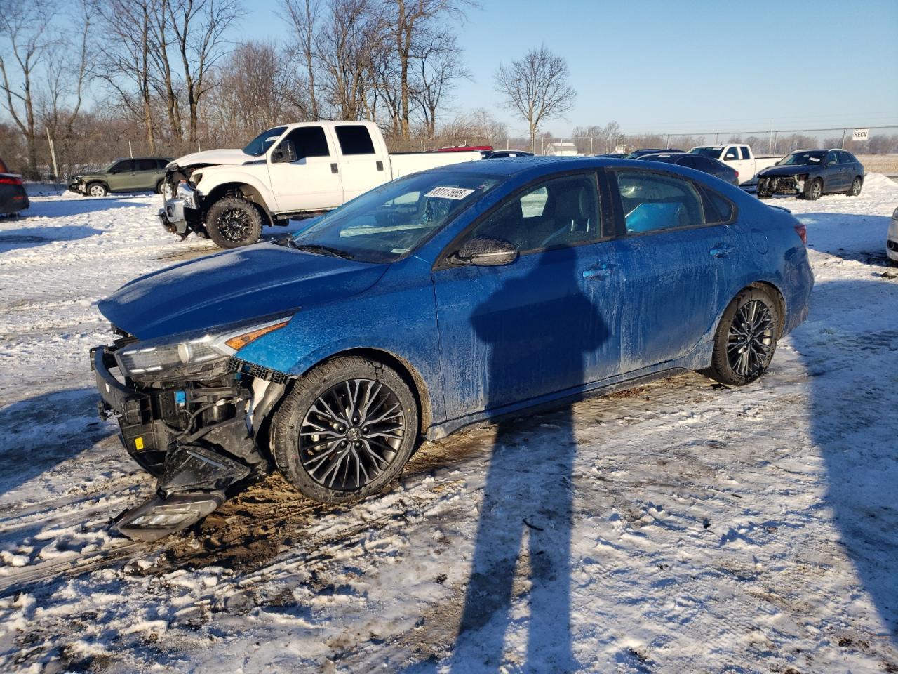 2022 KIA FORTE GT LINE VIN:3KPF54AD2NE422290