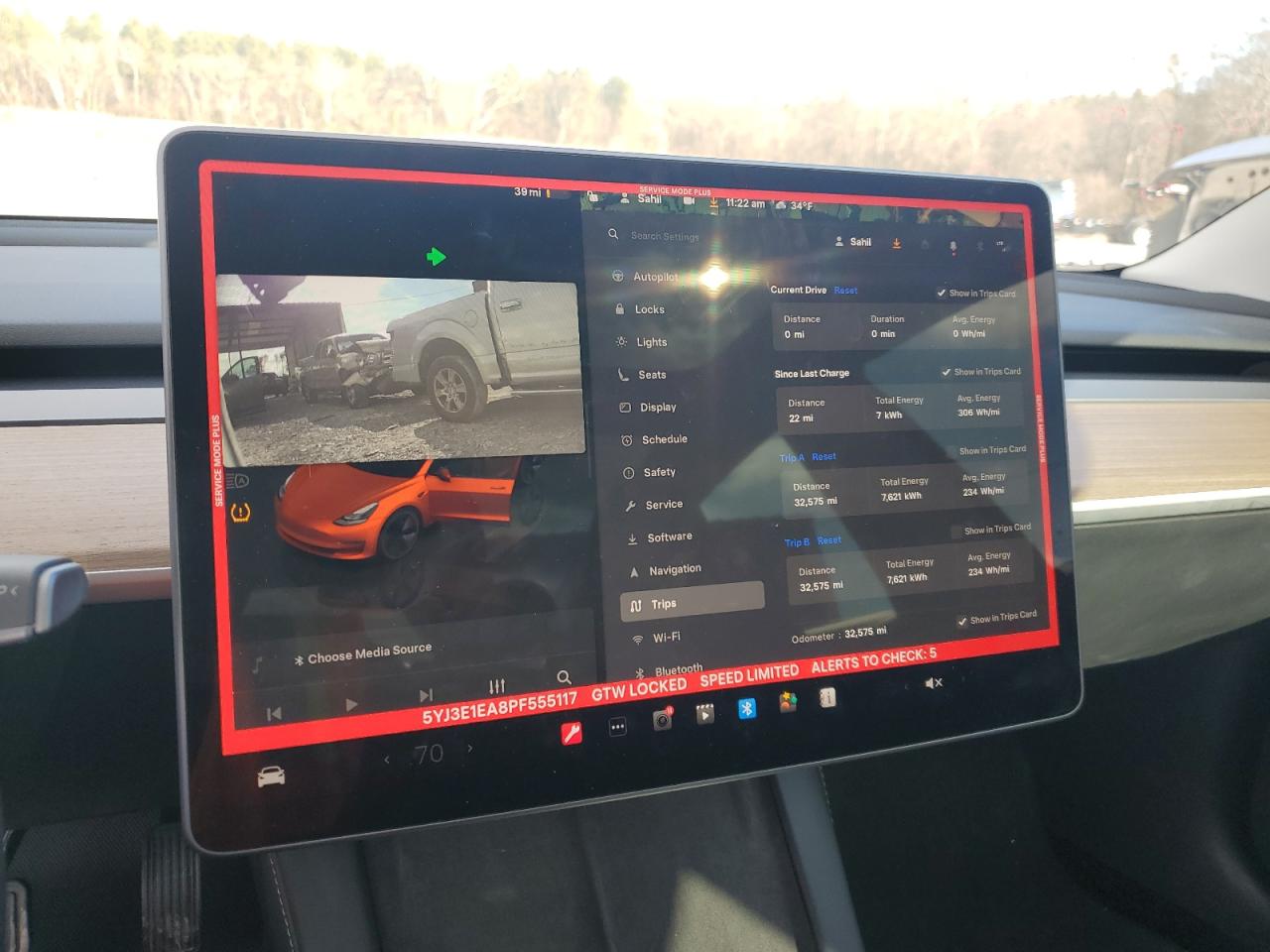 2023 TESLA MODEL 3  VIN:5YJ3E1EA8PF555117