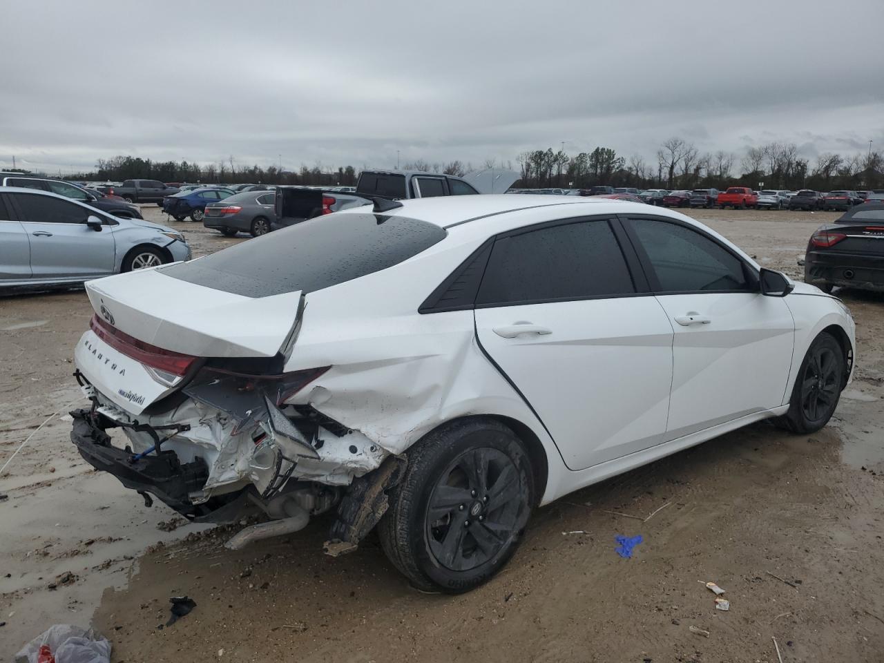 2023 HYUNDAI ELANTRA BLUE VIN:KMHLM4AJ4PU055307